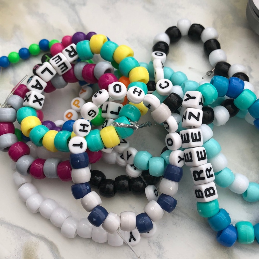 Beaded bracelets